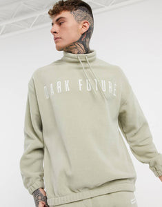 Dark Future co-ord oversized - polar fleece