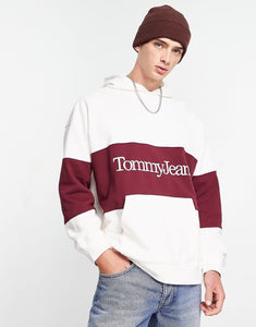 Tommy Jeans hoodie white