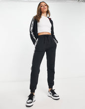 Load image into Gallery viewer, HUGO Bodywear joggers with logo tapping black