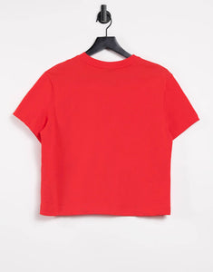 Nike Swoosh oversized t-shirt in red