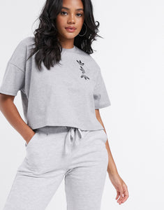 Maicë adidas Originals cropped trefoil