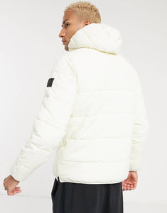 Champion jacket in off white