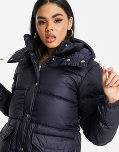 The North Face puffer jacket navy