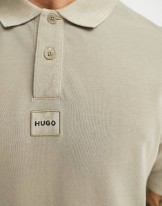 HUGO Danoe polo shirt khaki