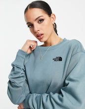 Load image into Gallery viewer, The North Face sweatshirt grey blue