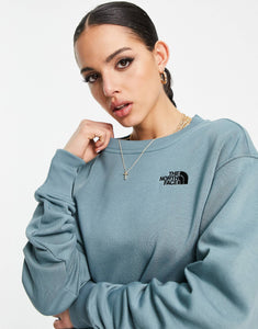 The North Face sweatshirt grey blue