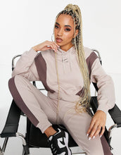 Load image into Gallery viewer, Nike Air crop fleece hoodie fossil stone