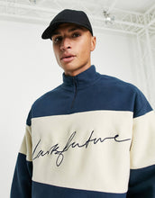 Load image into Gallery viewer, Dark Future oversized navy