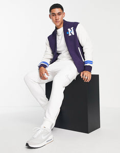 Nike Retro Varsity  jacket white/navy