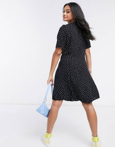 Fustan Monki Winona spot print