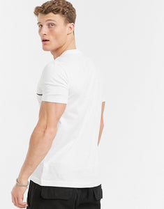 Calvin Klein central line logo white