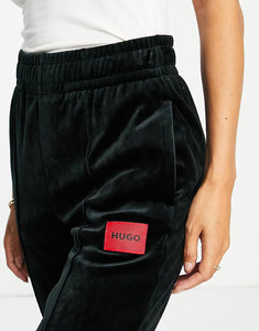 HUGO velvet co-ord trouser black
