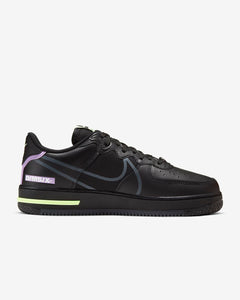 Nike Air Force 1 React Black Violet