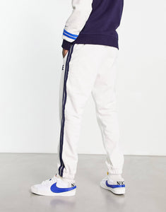 Nike Retro fleece joggers off white