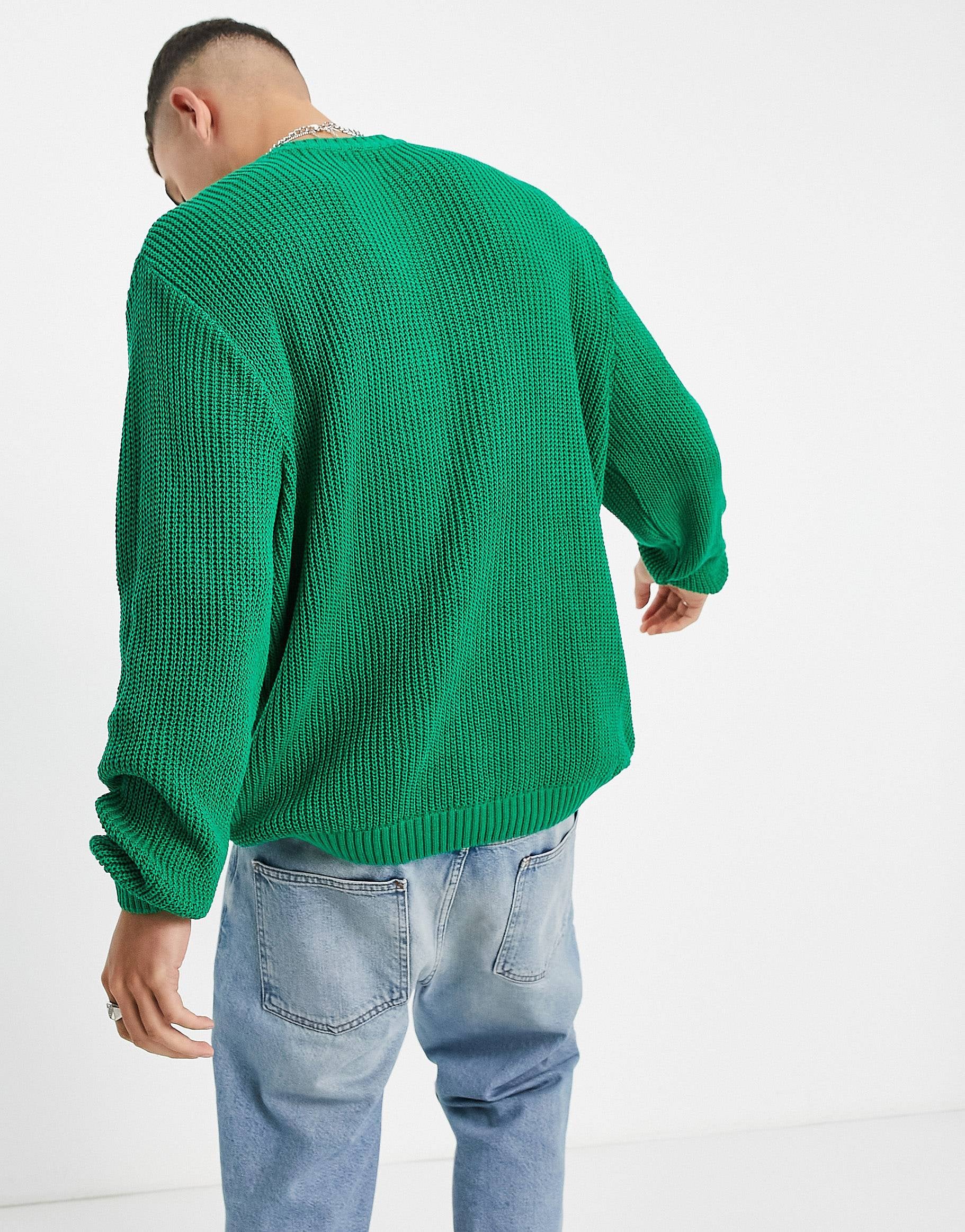 Jumper oversized green