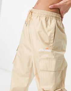 Ellesse woven pant trousers camel