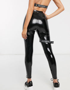 GOGUY vinyl Leggings - reflective detail