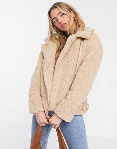 New Look teddy jacket - Camel