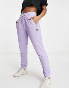 adidas Originals Trefoil Essentials joggers purple