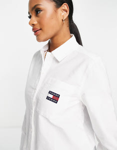 Tommy Jeans overshirt white