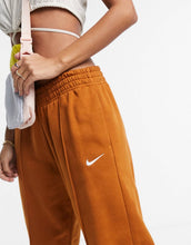 Load image into Gallery viewer, Nike mini swoosh oversized tawny brown