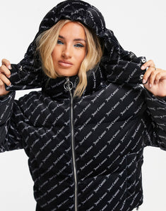 Juicy Couture puffer jacket black