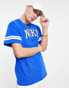 Nike Retro oversized t-shirt royal blue