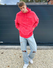 Load image into Gallery viewer, Duks COLLUSION oversized red acid wash