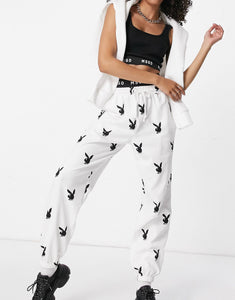 Missguided Playboy co-ord oversized jogger