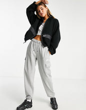 Load image into Gallery viewer, Nike mini swoosh faux jacket