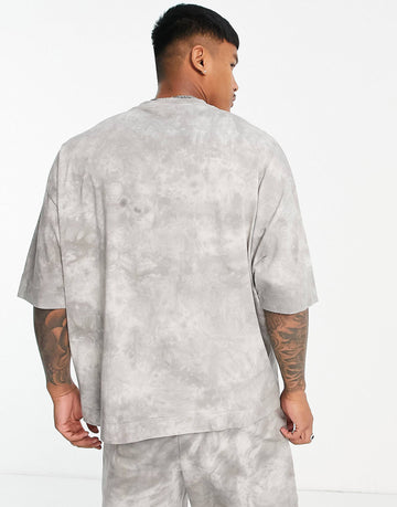 Dark Future oversized t-shirt brown wash