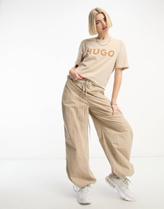 HUGO DuIivio t-shirt light beige