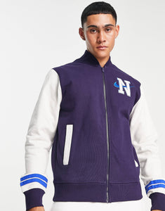 Nike Retro Varsity  jacket white/navy