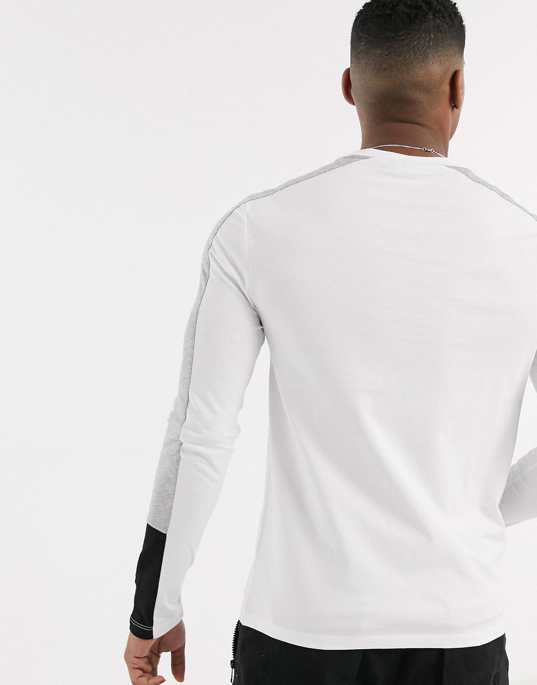 Bluze Panels in white