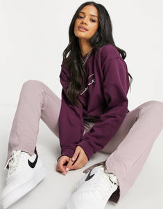 Tracksuit The Couture Club oversized burgundy