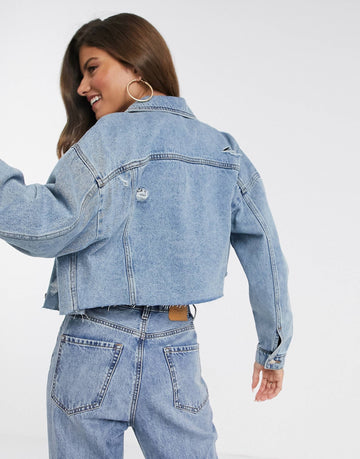 Jakne Denim Stradivarius