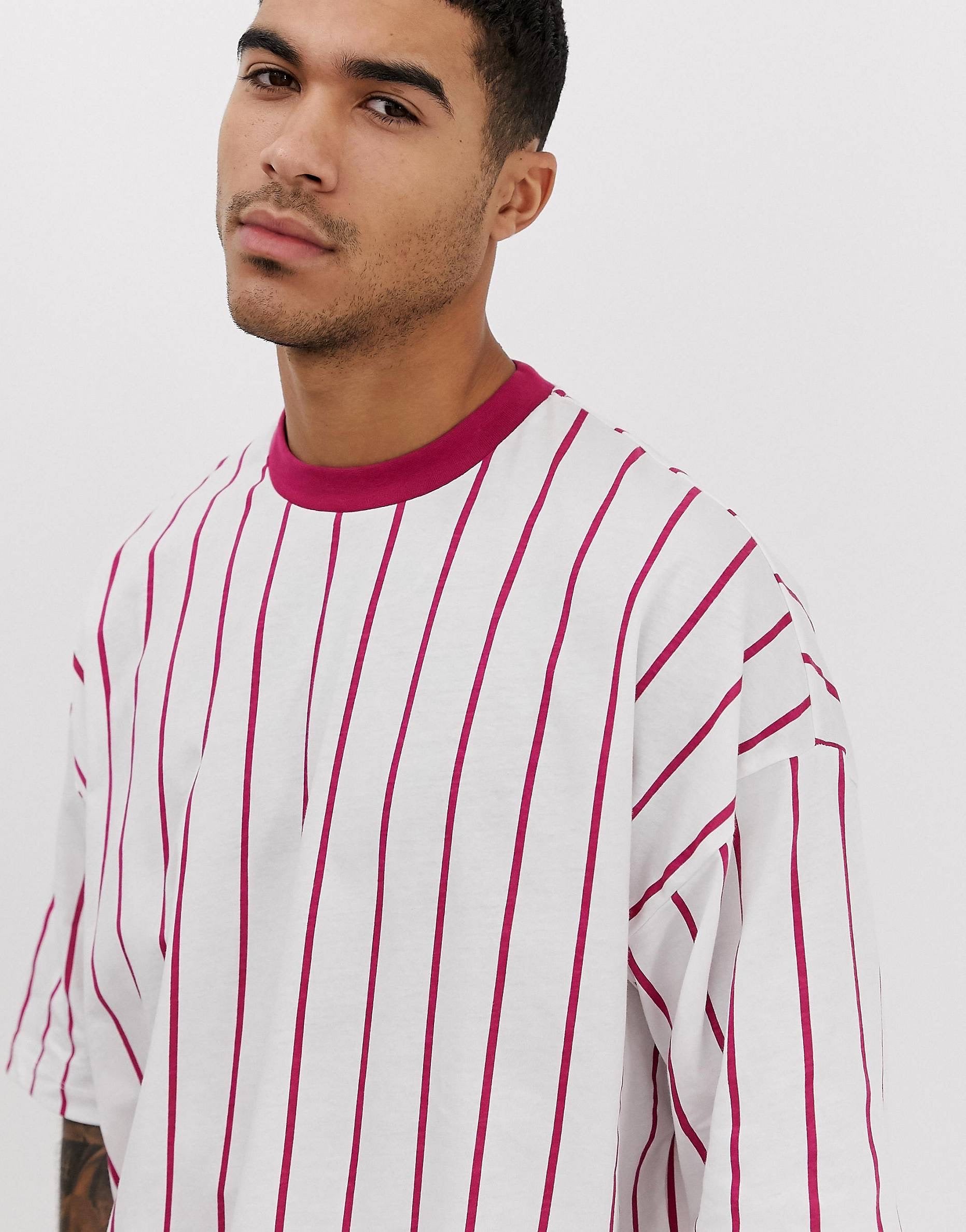 Maic co-ord Stripe - oversized