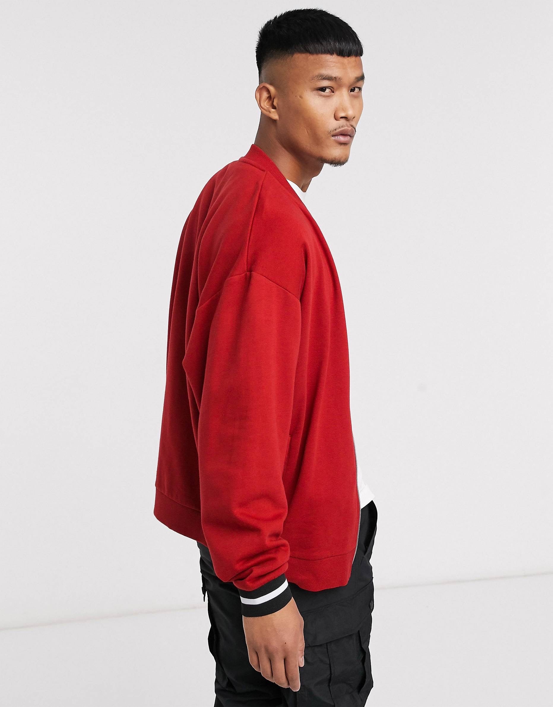 Jakne Jersey Bomber - Red