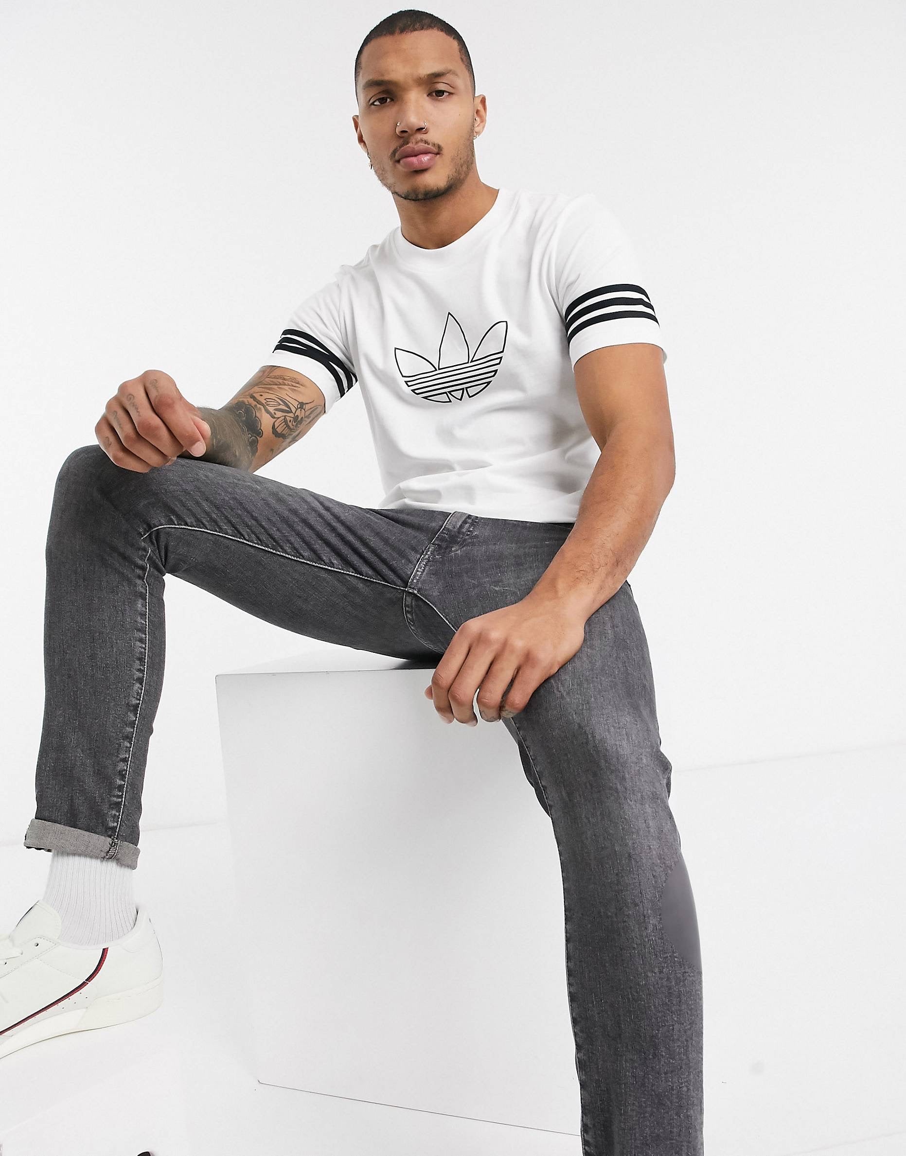 Maic adidas - outline trefoil