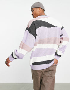 Topman jumper abstract print