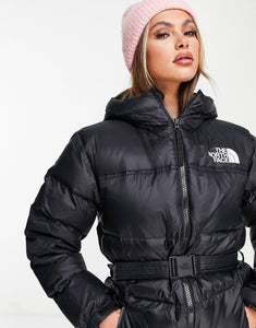 The North Face parka jacket black