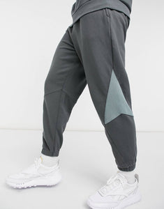 Tracksuit oversized rib insert panels