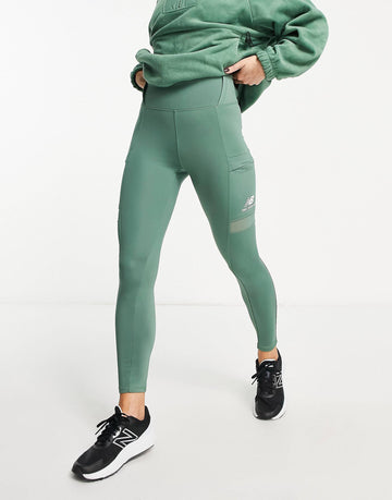 New Balance All Terrain leggings green