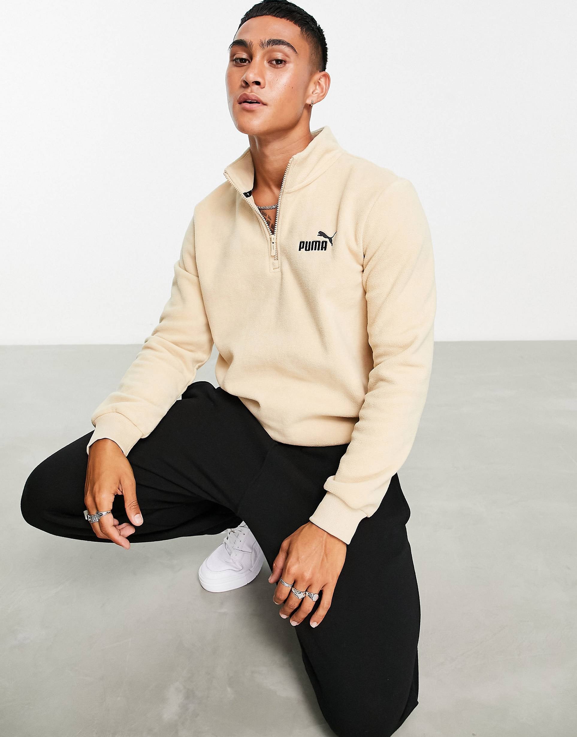 Puma essentials fleece  beige