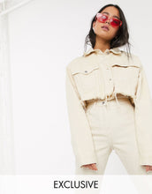 Load image into Gallery viewer, Jakne Denim in ecru