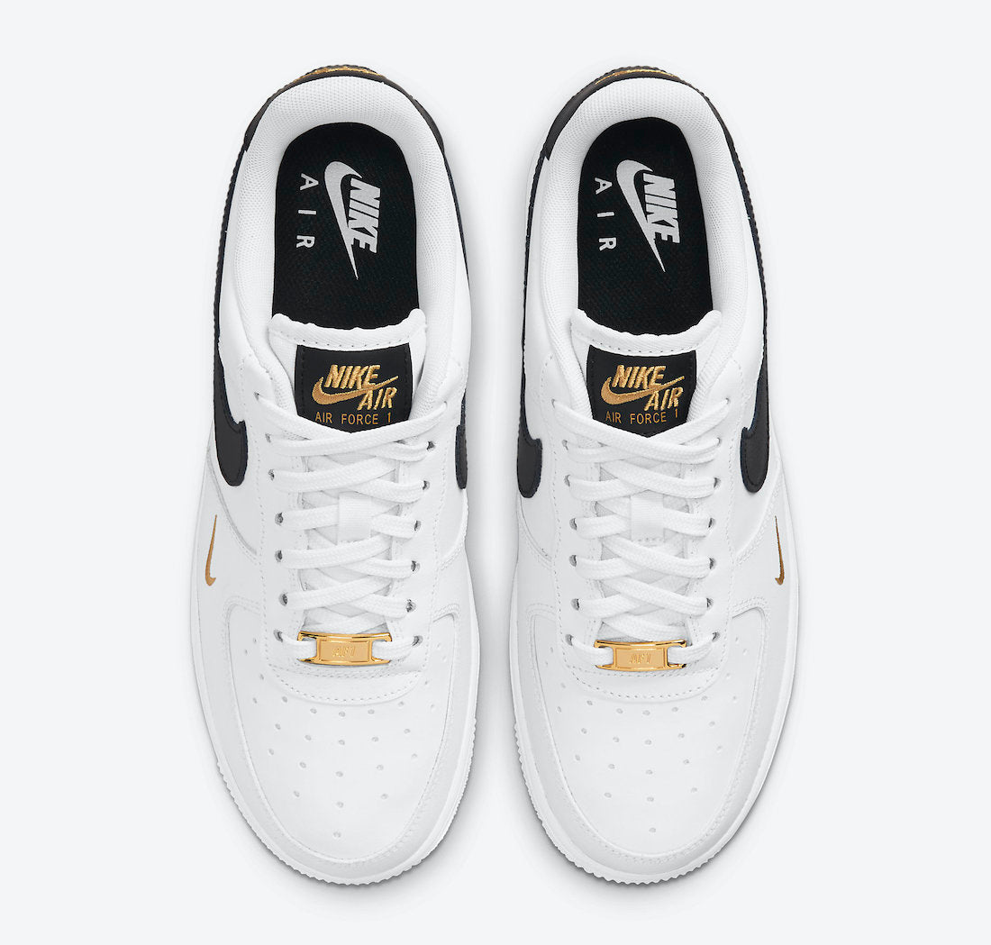 nike air force 1 low white gold