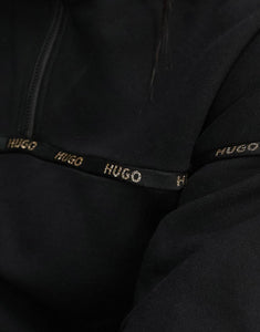 HUGO Darini sweatshirt black tapped logo