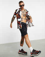 Load image into Gallery viewer, Relaxed shirt floral print