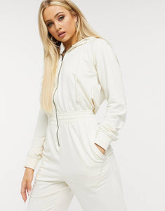 Missguided Jumpsuit - Cream