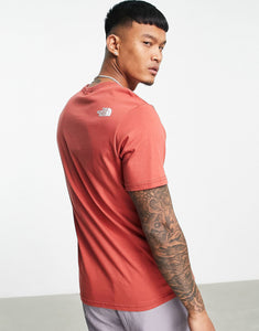 The North Face Mountain Line red